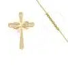 collier croix chrétienne signe infini zirconium collier croix chrétienne signe infini zirconium